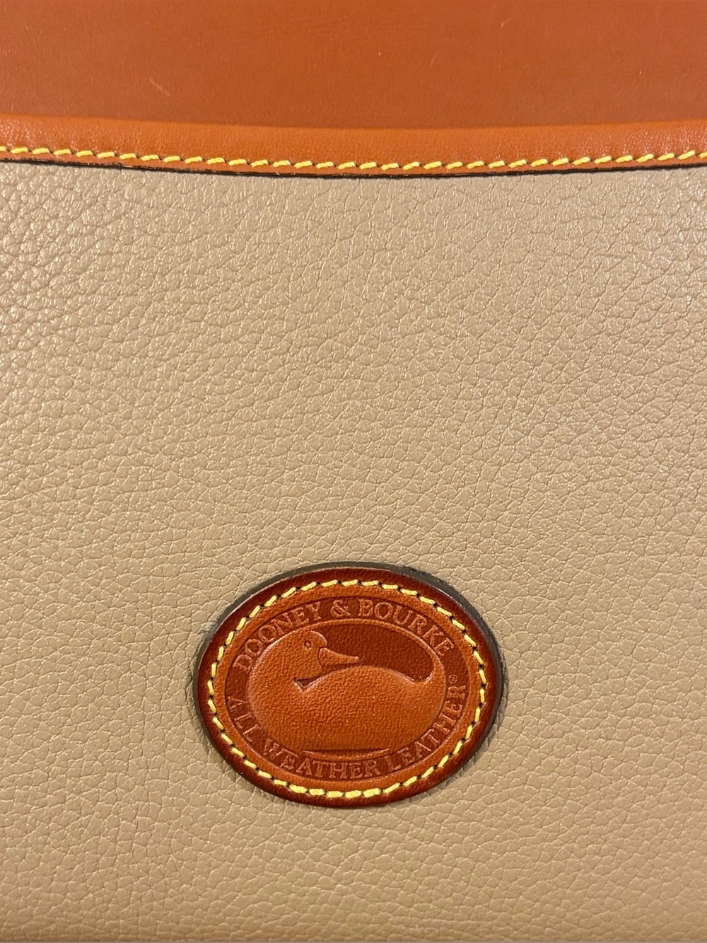 Vintage Dooney & Bourke All-Weather Leather Bag - Picture 2 of 11